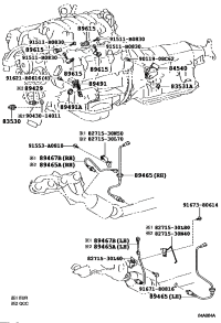 8946530880-SENSOR, OXYGEN NO.2