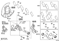4783007040-CYLINDER ASSY, DISC BRAKE, REAR RH