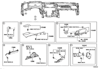 7390030130C0-AIR BAG ASSY, INSTRUMENT PANEL, LOWER NO.1