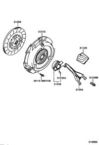 3121028060-COVER ASSY, CLUTCH
