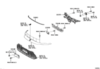 5310130B50-GRILLE, RADIATOR, INSIDE