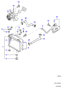 KL0115205-CAP,RADIATOR