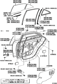 6787133080-WEATHERSTRIP, RR