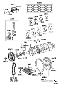 117110H02001-BEARING, CRANKSHAFT