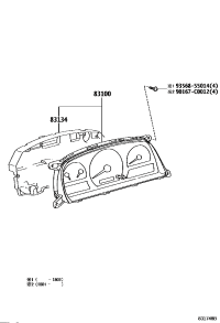 838000S050-METER ASSY, COMBINAT