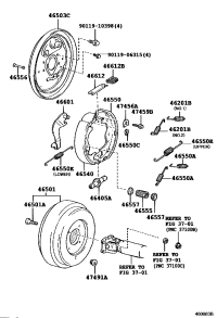 4661236050-STRUT, PARKING BRAKE SHOE LEVER