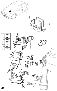 9120525-HUB & BEARING ASSY
