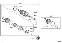 4341060200-SHAFT ASSY, FR