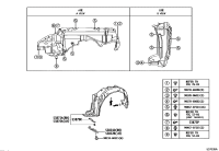 5385121020-PAD, FR WHEEL