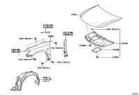 5330121080-HOOD SUB-ASSY