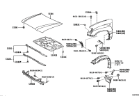 5381160872-FENDER SUB-ASSY, FR