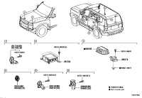 8917359475-SENSOR, AIR BAG, FR