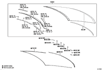 7557330430-MOULDING, BACK WINDO