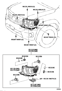 811300K270-UNIT ASSY, HEADLAMP