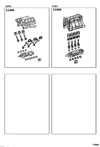 1140031460-BLOCK ASSY SHORT