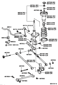 4230406030-CARRIER SUB-ASSY, RR