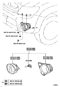 812100K051-LAMP ASSY, FOG