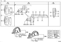 538050K100-SHIELD SUB-ASSY, FRONT FENDER SPLASH, RH