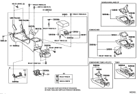 589030K010E1-PANEL SUB-ASSY, CONSOLE REAR END