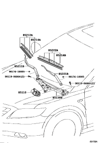 8511033050-MOTOR ASSY, WINDSHIELD WIPER