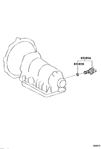8318124040-SENSOR, SPEEDOMETER