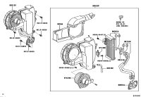 871030K030-MOTOR SUB-ASSY, BLOWER W/FAN(FOR REAR)