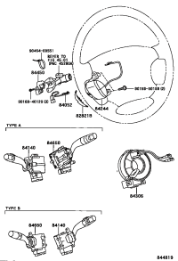 8430606050-CABLE SUB-ASSY, SPIRAL