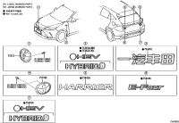 754410E101-PLATE, BACK DOOR NAME