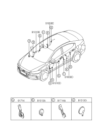 91610S7020-WIRING ASSY-FR DR(PASS)