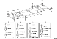 522070K030-CUSHION SUB-ASSY, CAB MOUNTING, REAR