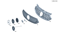 2438808702-GRILLE, RADIATOR