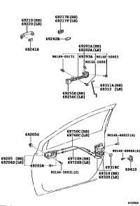 6904047060-LOCK ASSY, FRONT DOOR, LH