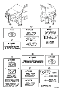754410K011-PLATE, BACK DOOR NAME