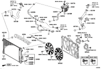 16264F2190-HOSE, WATER BY-PASS