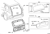 76801YL030A1-GARNISH SUB-ASSY