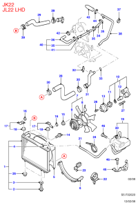 FE2H15340-BRACKET,FAN