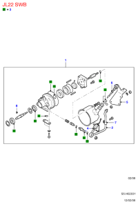 UB4132610-PARTS KIT,INN.-CLUTCH