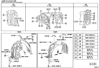 53806YL010-LINER, FRONT FENDER, LH