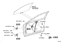 8571030680-MOTOR ASSY, POWER WINDOW REGULATOR, RH