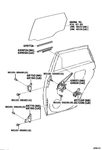 8571052160-MOTOR ASSY, POWER WINDOW REGULATOR, LH