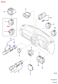EA0155490-RESISTOR,PANEL LIGHT
