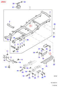 UH7134460-BUSHING,RUBBER-RR