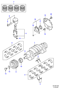 F28511399A-SEAL,OIL-CRANKSHAFT
