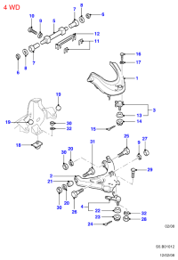 UH7534210B-ARM(R),UPPER