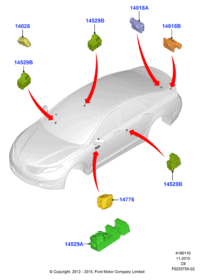 FP5Z54432A38AA-SWITCH,KEY LESS-IG.SWITCH