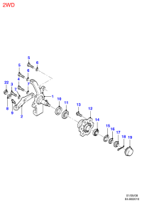 S08333075-BEARING-FRT WHEEL