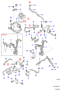 WL5113G90-PIPE,FUEL LEAK