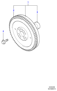 WL5111303-BEARING,BALL-FLY WHEEL