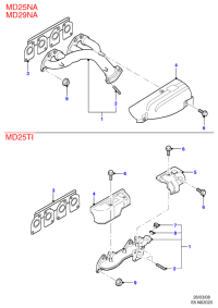 WLTL13460-GASKET,W.PUMP INLET