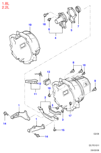 FE6616520-FORK,CLUTCH RELEASE